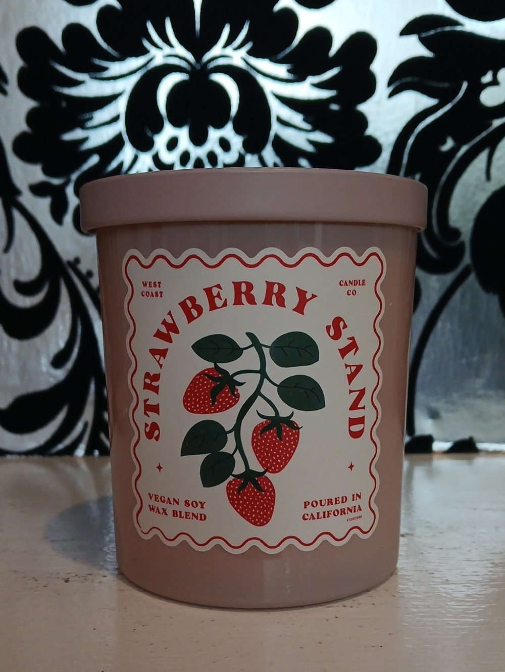 Strawberry Stand Candle